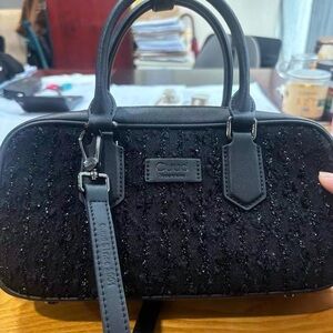 Chic Black Satchel by